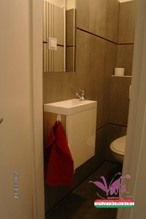Апартаменты Viola Apartman With Infra Sauna Сегед Экстерьер фото