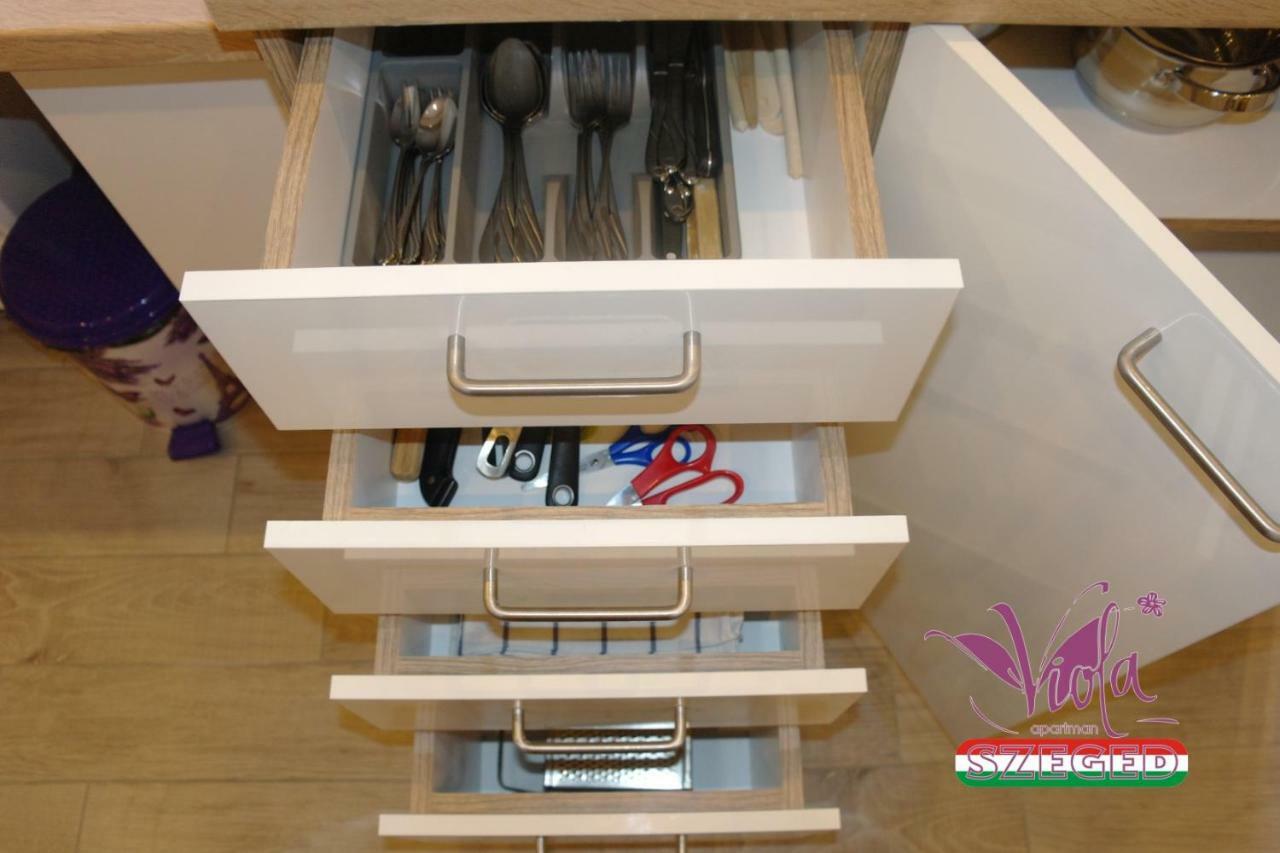 Апартаменты Viola Apartman With Infra Sauna Сегед Экстерьер фото
